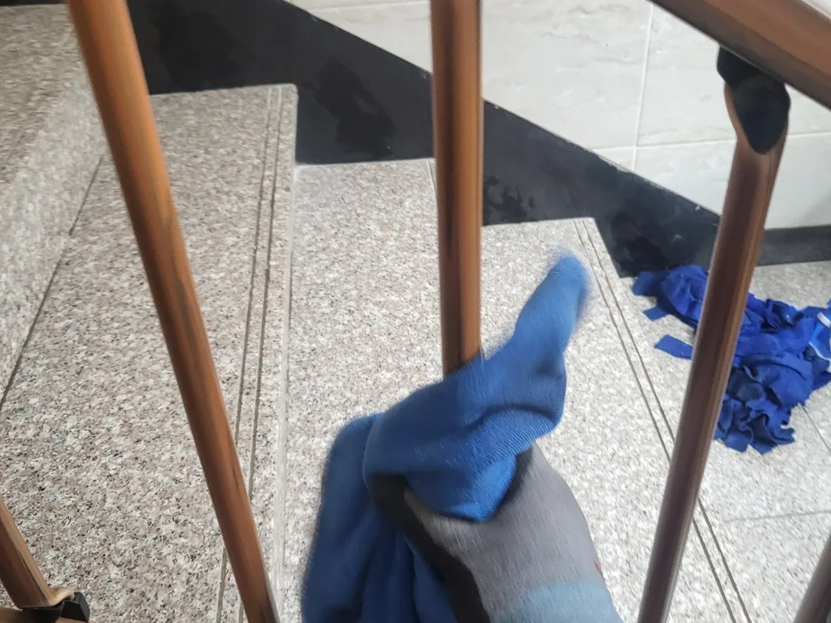 서해구 신현동 빌라 난간·손잡이 위생청소 사례 - 행진크린