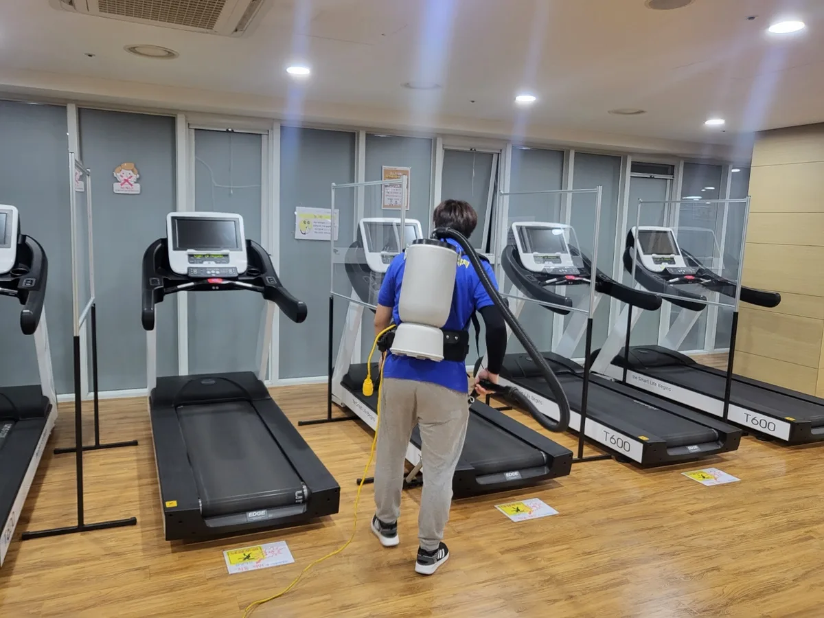 미추홀구 학익동 헬스장 탕비실 직원 휴게공간 위생청소 사례 - 행진크린